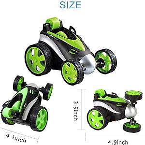 The Flyers Bay Rc Stunt 360° Remote Control Car, Multicolor : Amazon.in ...