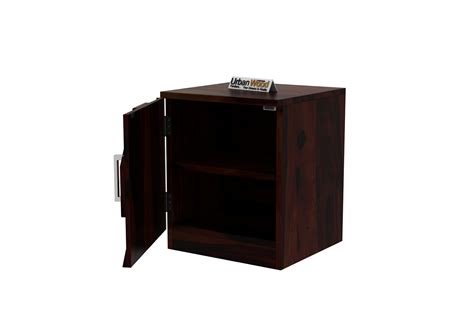 Buy Trace Bed Side Table ( Walnut Finish ) Online in India | UrbanWood