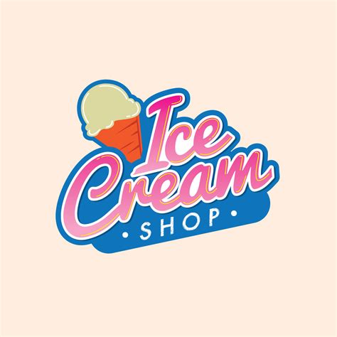Modern Ice Cream Logo 181507 Vector Art at Vecteezy