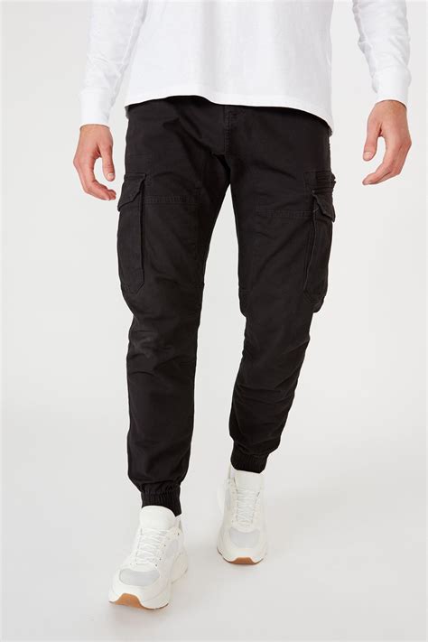 Black Cargo Jogger Pants Womens at Maureen Baker blog