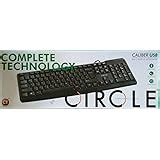 Circle C23 Performer Black USB Multimedia Keyboard with 3 Years ...