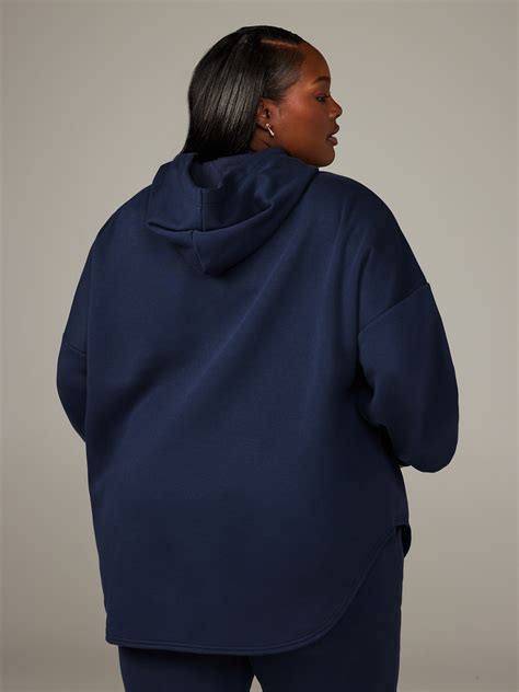 Essential Team Graphic Oversized Hoodie in Blue & Multi | SAVAGE X FENTY