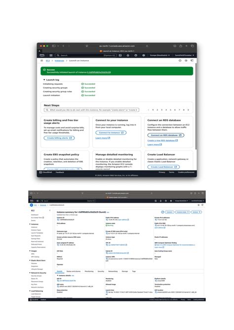 Cc outputv r - Lab manual output - A Launch an instance EC2 aws Q ...