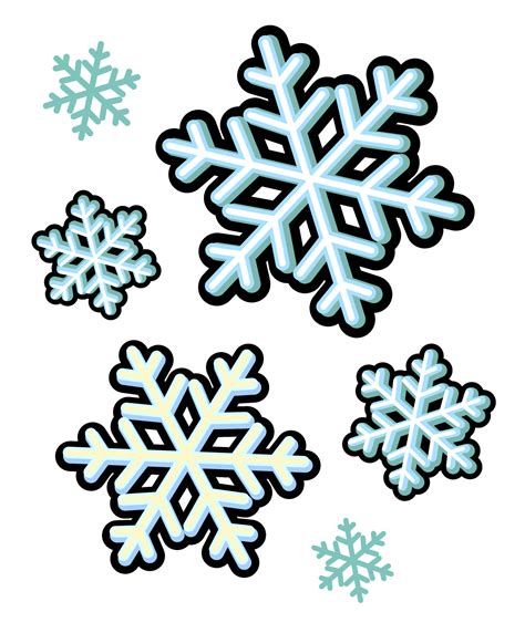snowflake of winter snow icon christmas cartoon Vector Illustration ...