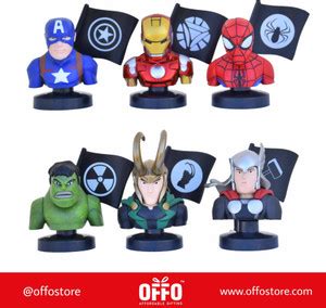 OFFO Marvel Avengers Action Figure [10-11 cm] For Home Decors, office ...