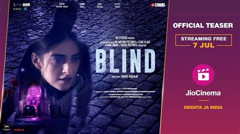 'Blind' Teaser: Sonam Kapoor and Lucy Aarden starrer 'Blind' Official ...