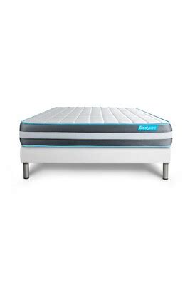 Ensemble matelas et sommier Bodycare Ensemble BODYFORM 140x190 Mémoire ...