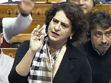 "Value of rupee against dollar reached lowest level ever": Priyanka ...