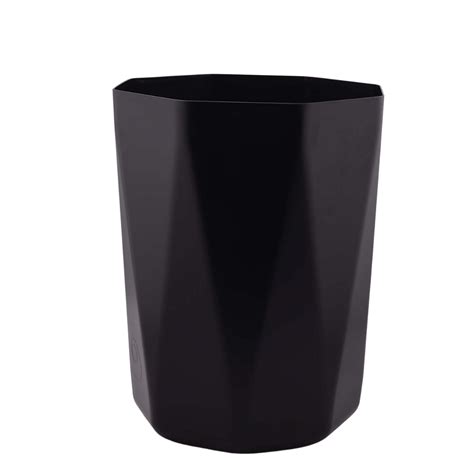 Mainstays 5 Gallon Trash Can, Plastic Office Wastebasket, Geometric ...