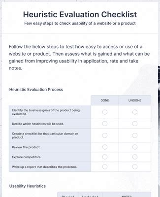 Image result for Heuristic Evaluation Report Example