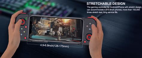 Tobo Mobile Game Controller Gamepad for Phone OS Android PC: Works with ...