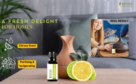 Indo Bio Organics Lime Essential Oil (15 ml), 100% Pure, Natural Lime ...