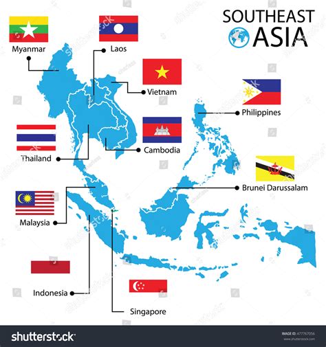 Southeast Asia Map Images: Browse 14,060 Stock Photos & Vectors Free Download with Trial ...