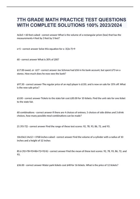 7th Math Questions 的图像结果