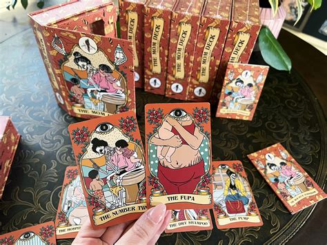 Buy The Mom Deck, Skeleton Mom Tarot Deck, Tarot Card Mom Oracle Deck ...