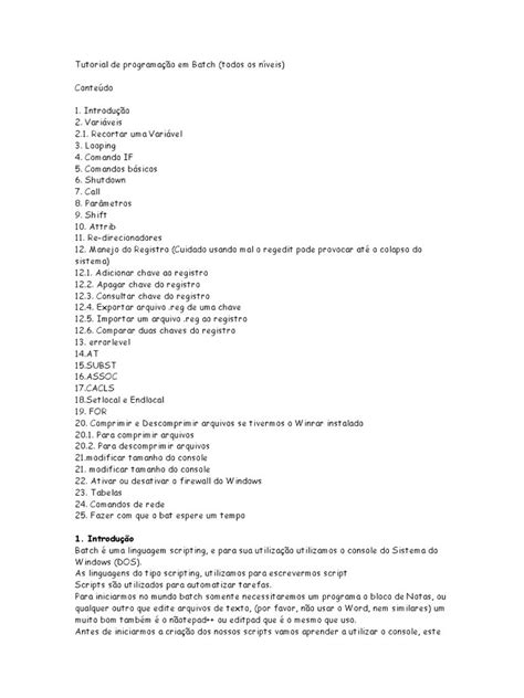 Image result for Batch Programmierung Tutorial PDF