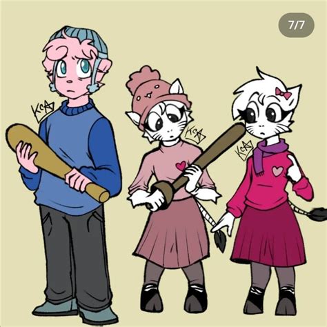 George, zee y zuzy Instagram 💜 : Kitty channel afnan | Bocetos bonitos ...