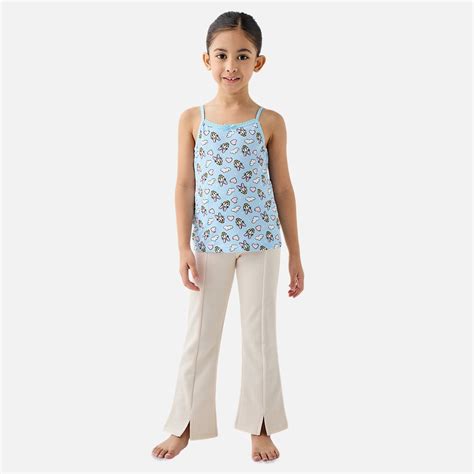 Buy Juniors Printed Camisole with Bow Detail - Set of 3 from Juniors at ...