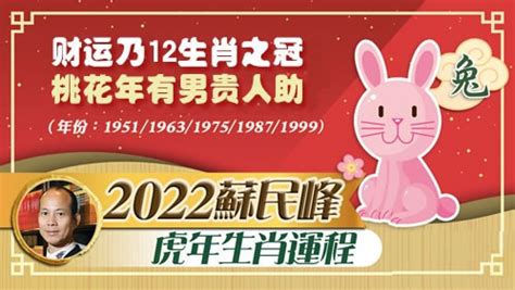 苏民峰2022年属兔人运势_生肖_吉运堂算命网