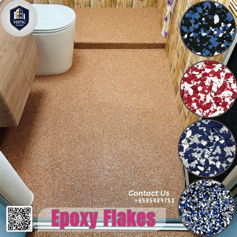 Overlay Epoxy|Flakes Overlay |Waterproofing|Free Grouting|Pebbles Epoxy ...
