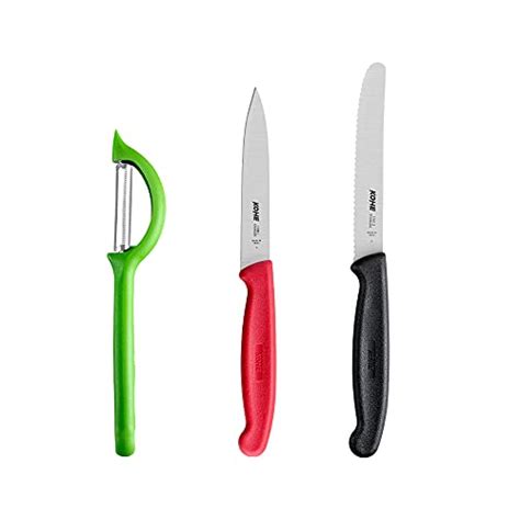 Buy KOHE Kitchen Knife Set - 1 P- Type Serrated Peeler - 1 Utility ...