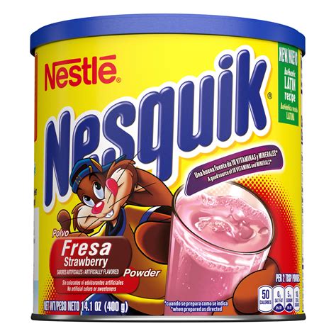 Nestle Nesquik Strawberry Flavor Powder Drink Mix, | Ubuy India
