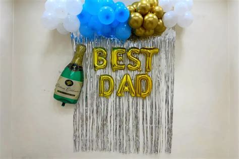 Father's Day Special Decoration, Birthday Decoration for Dad at Home