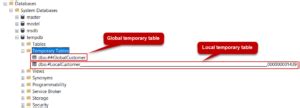 Image result for Temp Tables in SQL