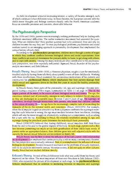 CHAPTER 1: Theories of Child Development - Historical Perspectives and ...