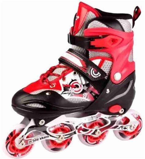 HHS SPORTS Inline Skates Adjustable for kid Grows-Light Up Front & Low ...