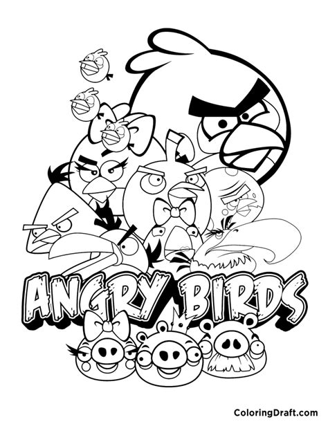 Image result for Super Fun Coloring Pages Angry Birds