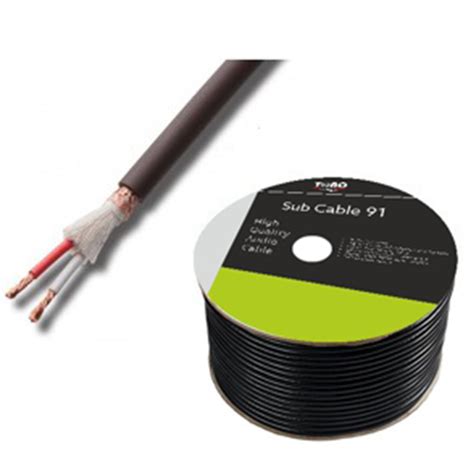 Tono Subcable 91 Subwoofer Cable (91 Meter Spool) – AV Shack