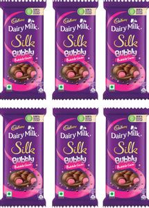 Cadbury Dairy Milk Silk Bubbly Bubble Gum Bars Price in India - Buy ...