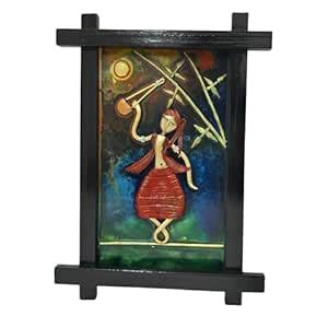 Buy Sphya Dokra Pattern Single Baul Playing Ektara Under A Bamboo Tree ...