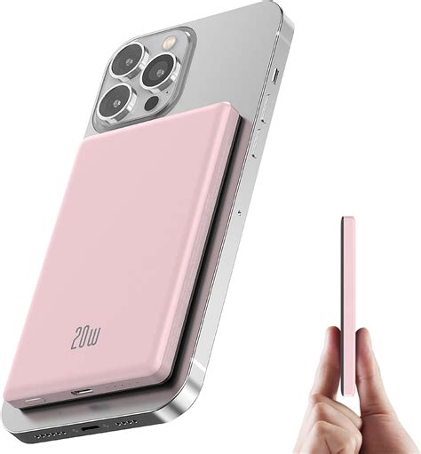 Ntaanoo Power Bank for Magsafe, Ultra Slim 5000mAh 20W Fast Charging ...