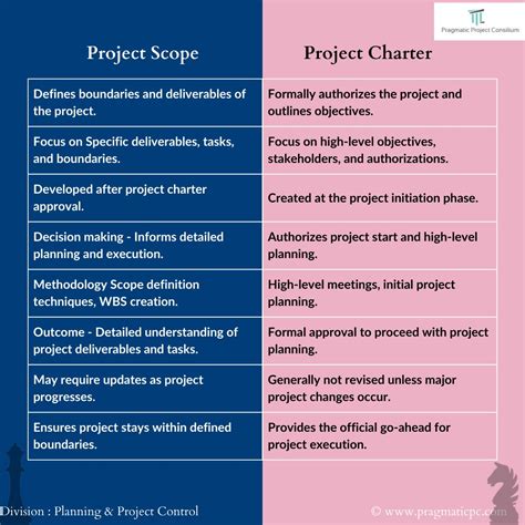 In Scope Examples Project Charter 的图像结果