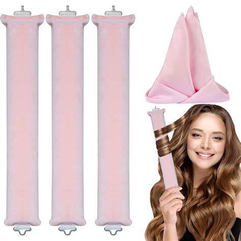 Heatless Curls Overnight Velvet Overnight Curls Satin No Heat Hair ...