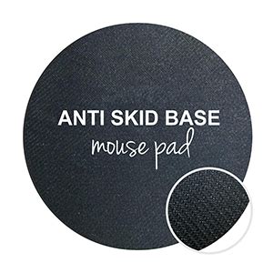 PAPER PLANE DESIGN Anti Skid Round Mouse Pad for Computer & Laptop ...