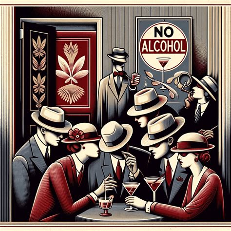Speakeasy, Art Deco, 1920's prohibition era art. You can find the exact ...