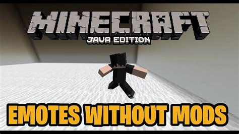 Minecraft Java Edition Client Emotes 的图像结果