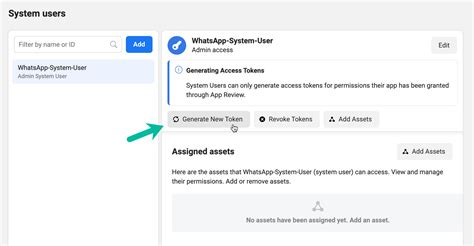 🔐 WhatsApp Cloud API Permanent Access Token – Step-by-Step (System User ...