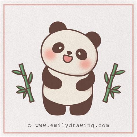 28 Panda Drawing Ideas - How To Draw Panda - DIYnCrafty