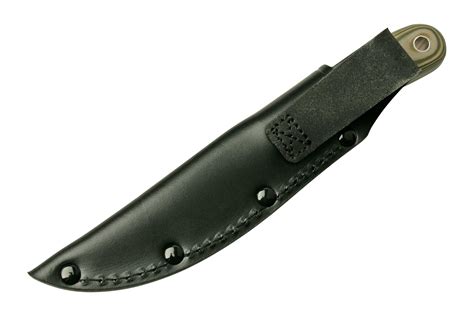 Spyderco Bow River CFB46GPODBK OD Green, Black fixed knife, Phil Wilson ...