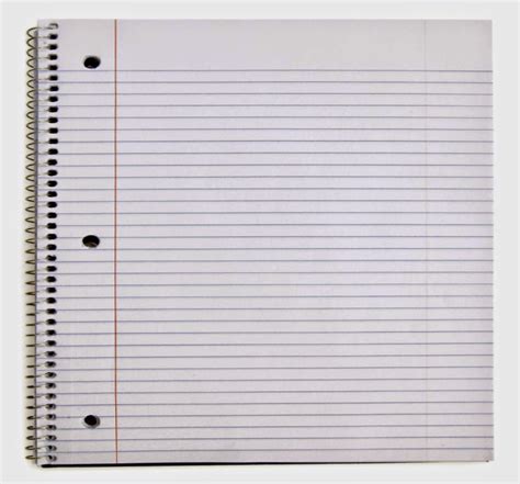 Free Printable Notebook Paper 的图像结果