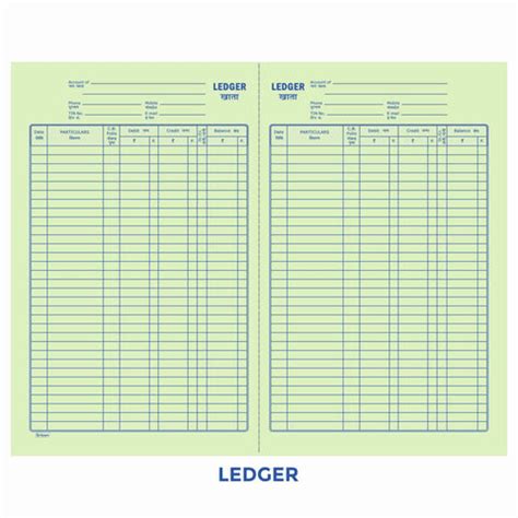 Account Books, Cash Book/ Ledger Etc., R/B, Register Size (21.0cm x 33 ...