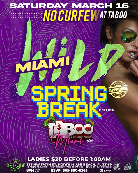 Miami Wild: Spring Break Edition – Taboo Miami by g5ive