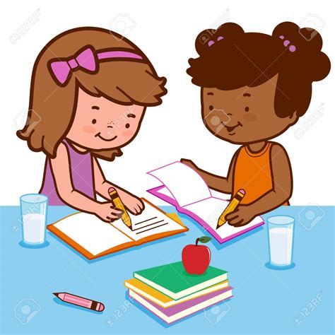clipart of child doing homework 10 free Cliparts | Download images on ...