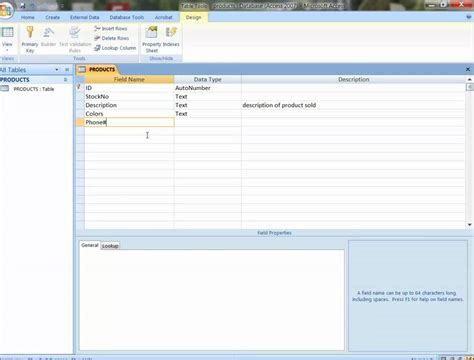 Image result for Database Access 2007