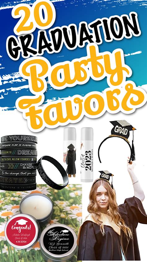 20 Graduation Party Favors - Oh My Creative