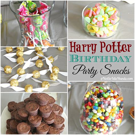 Harry Potter Themed Party Food